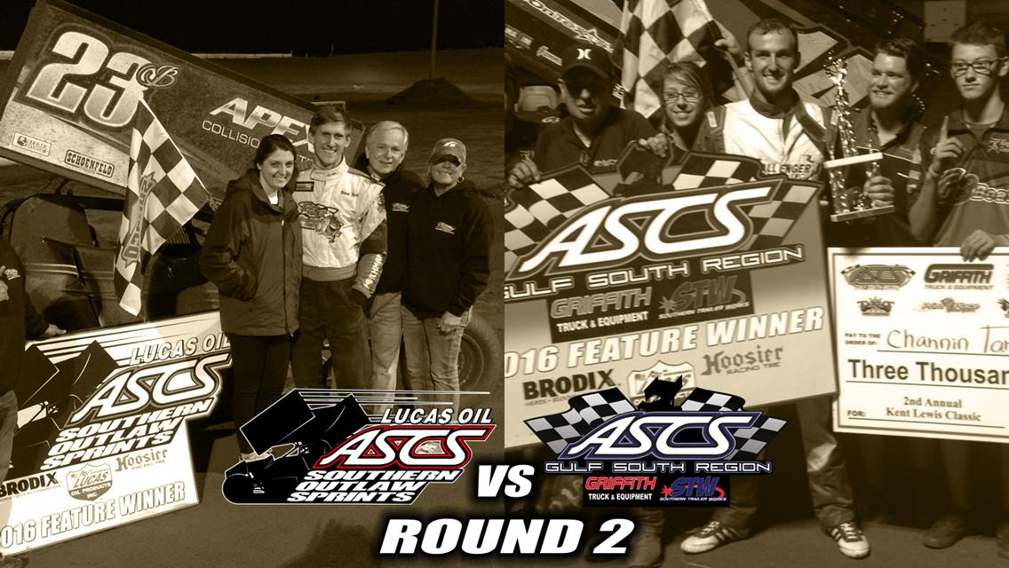 ASCS Southern Outlaw Sprints Set For Rematch With ASCS Gulf South This Weekend
