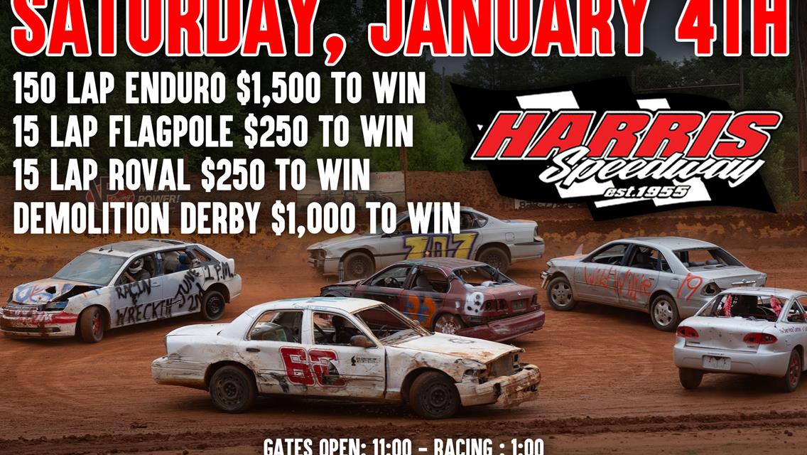 Enduro, Flagpole, Roval, and Demolition Derby