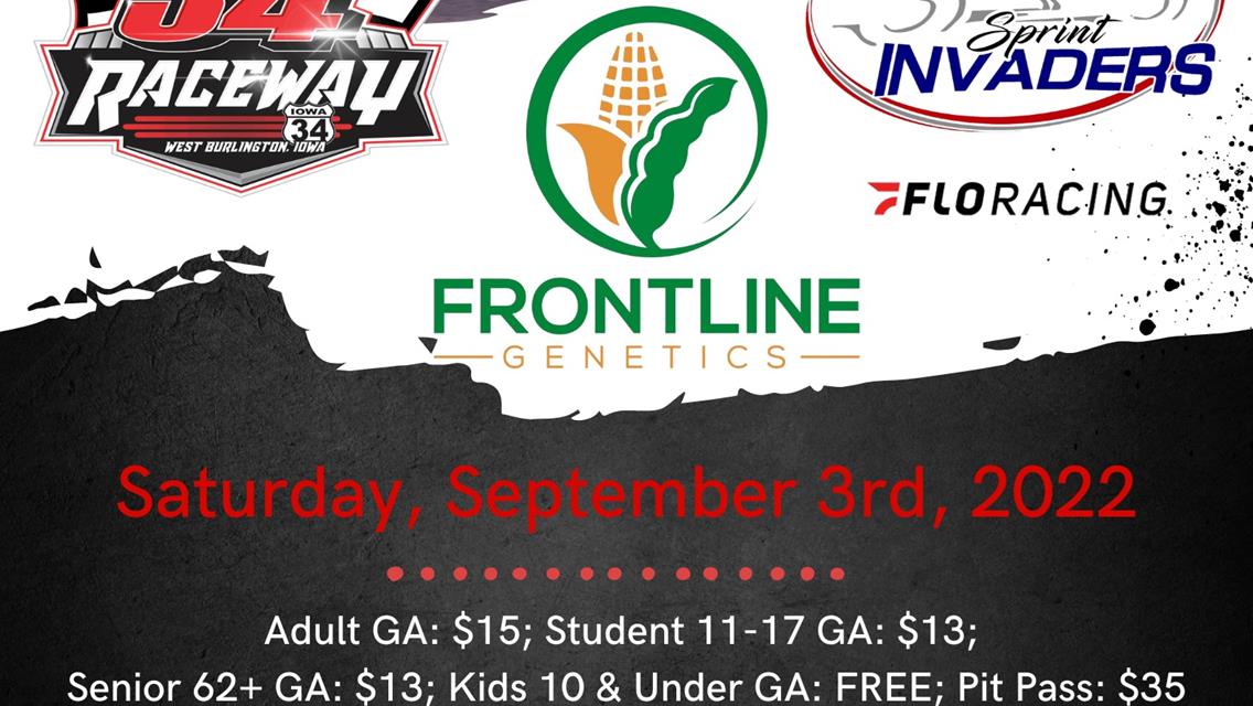 Sprint Invaders Rumble at 34 Raceway Saturday!