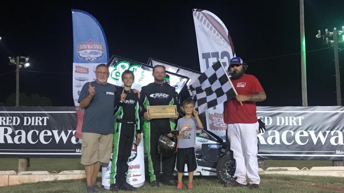 Pursley, Woods and Laplante Claim Lucas Oil NOW600 Series Wins During East/West Showdown Opener at Red Dirt Raceway