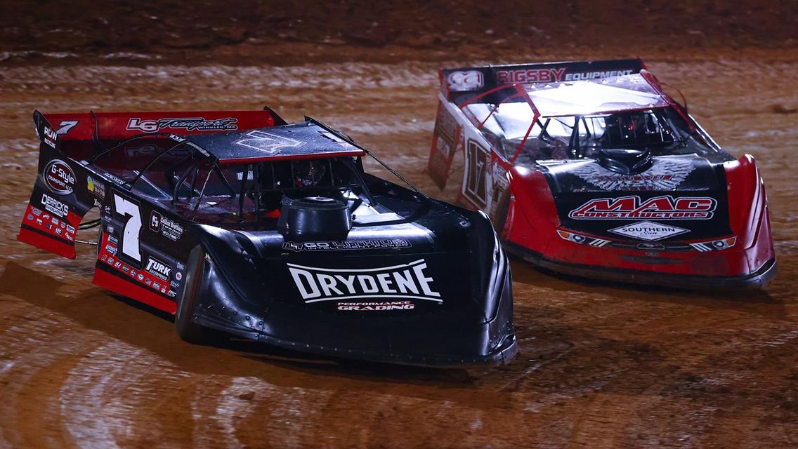 Clarksville Speedway (Clarksville, TN) – DIRTcar Supers – Tuckassee Toilet Bowl Classic – March 1st-2nd, 2024. (Josh James Artwork)