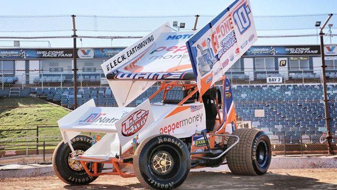 White Excited for Upcoming Opportunity to Race Sprint Cars in Australia
