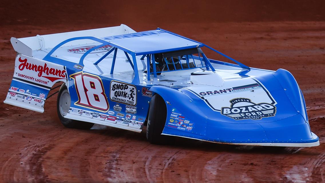 Golden Isles Speedway (Brunswick, GA) – Lucas Oil Late Model Dirt Series – Super Bowl of Racing – January 26th-28th, 2023. (Josh James Artwork)