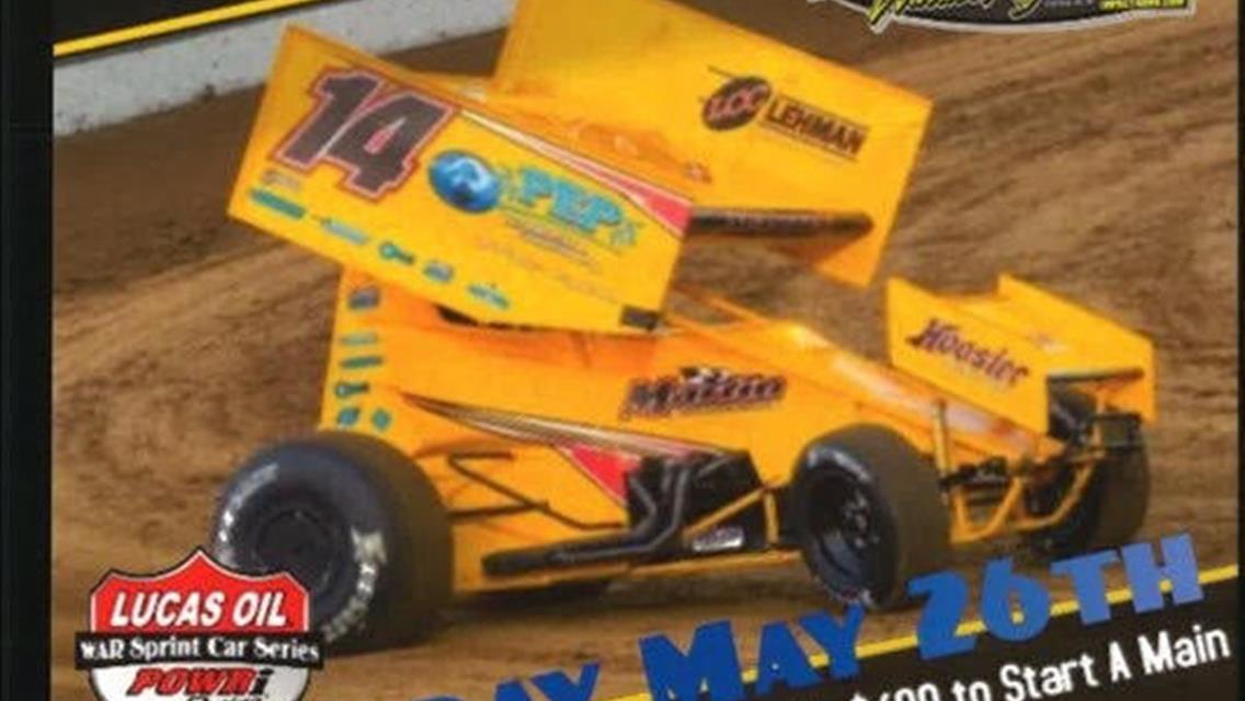 WAR SPRINTS TWO DAY WEEKEND IN MISSOURI