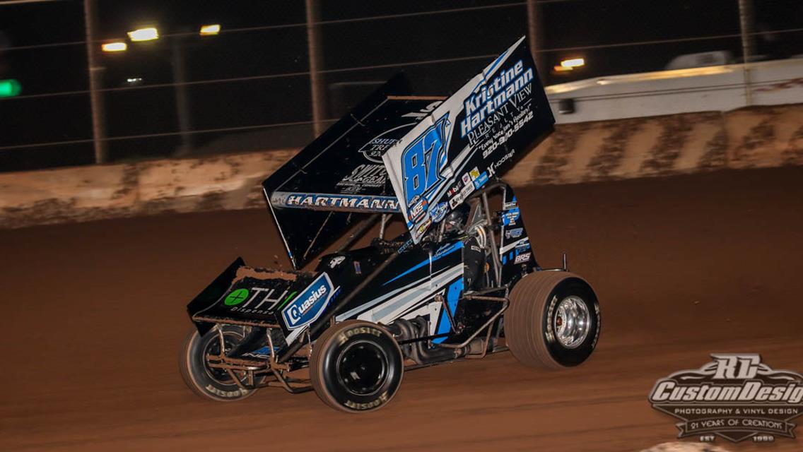 Hartmann pushes off 2024 campaign with Farmington top-10 run