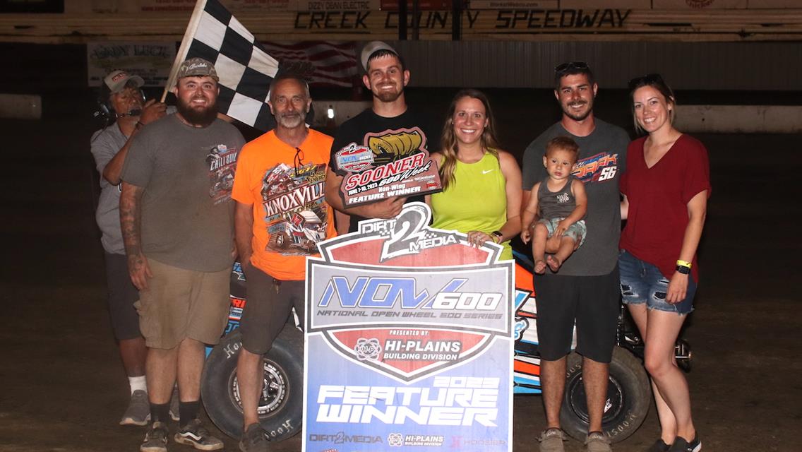 Schroeder And Nunley Double Up While Flud Returns To Victory Lane With NOW600 At Creek County Speedway