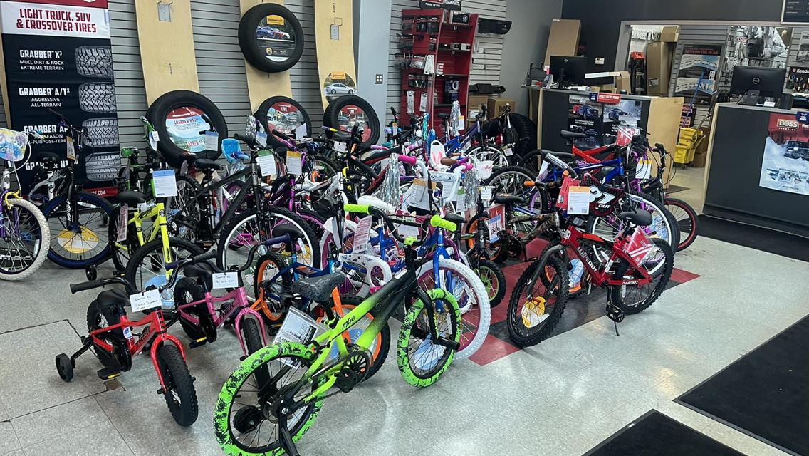 Team Abold Racing and Oswego Speedway to Give Away 50+ Kids Bikes on Family Autograph Night This Saturday, July 20