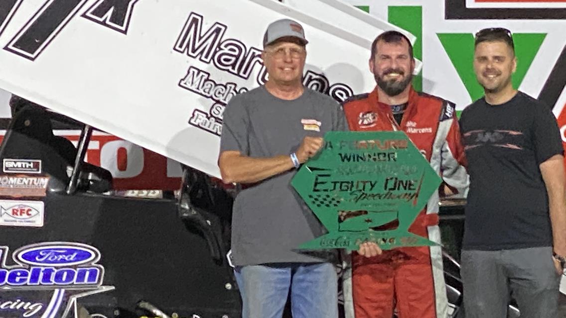 Jake Martens Wires URSS Field At 81-Speedway