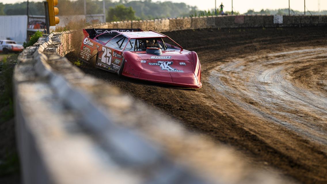 Mason City Motor Speedway (Mason City, IA) – World of Outlaws Case Late Model Series – Mason City Showdown – June 27th, 2023. (Jacy Norgaard Photography)
