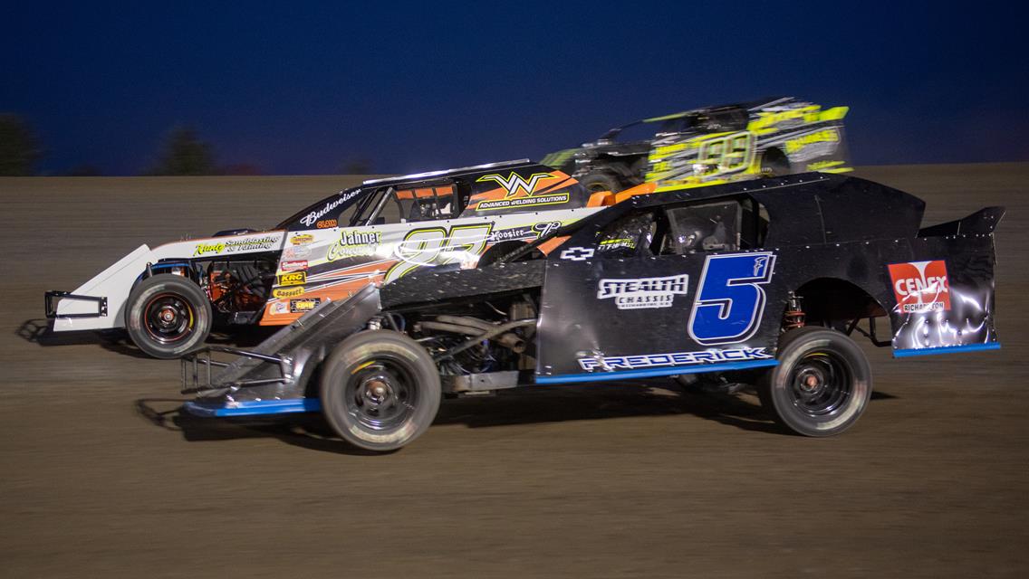 FREDERICK DOMINATES AT DACOTAH SPEEDWAY