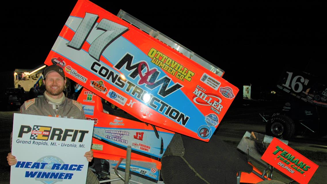 STEWART WINS OPENER