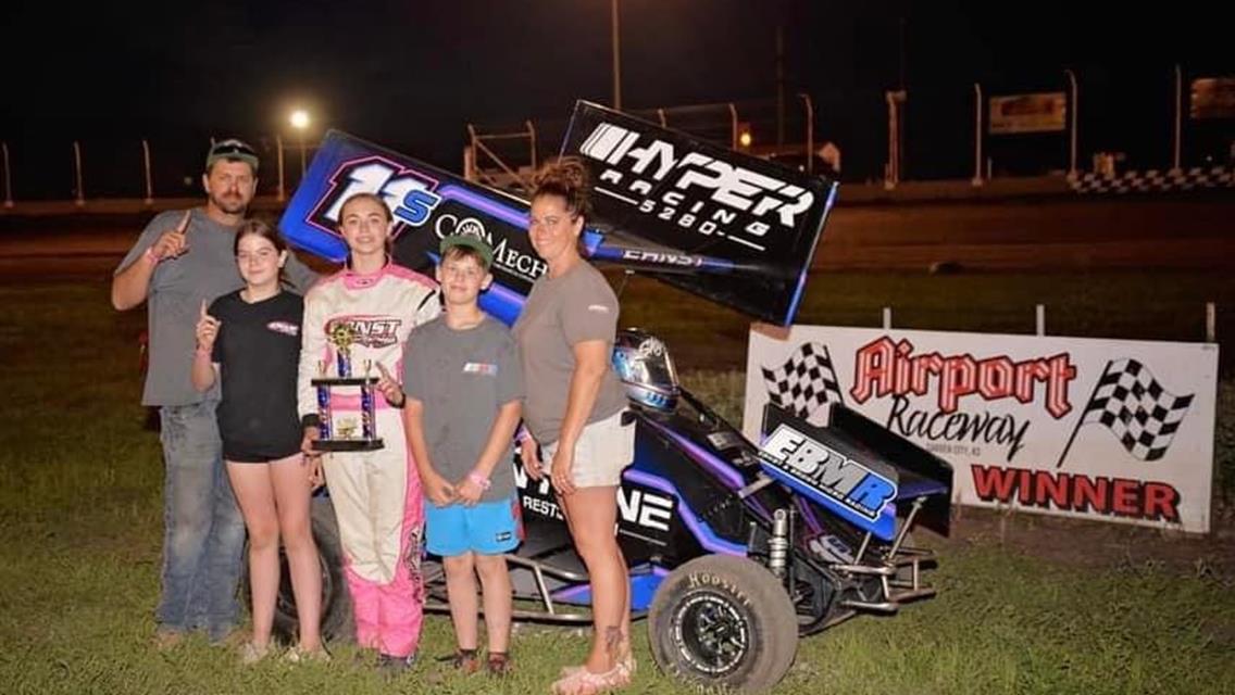 Ernst, Friesen, and Weger Win Friday Makeup Event Before Rain Washes Out Saturday Nights Program!