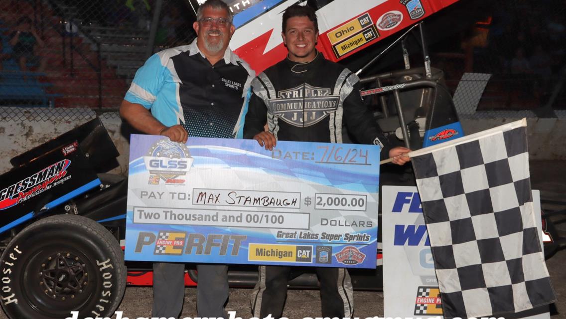 STAMBAUGH BATTLES HORSTMAN FOR THE WIN AT TRI-CITY
