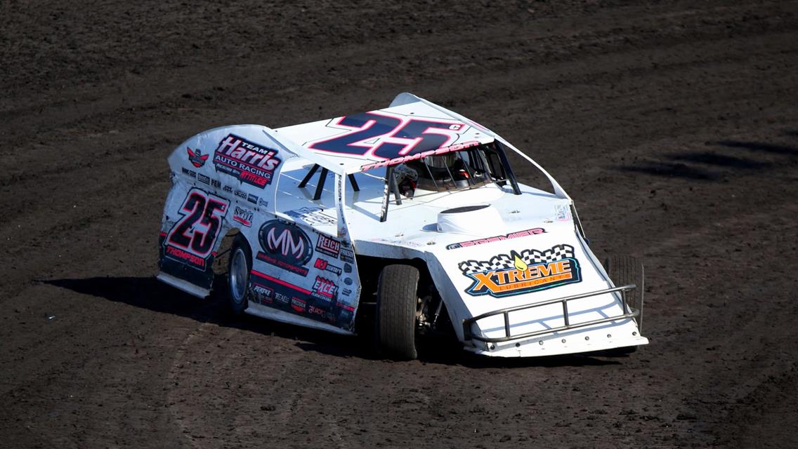 Cody Thompson competing at Boone Speedway on May 1. (Carla Sheppard image)