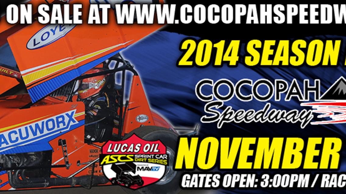 Championship Chase Takes Five to Cocopah Speedway