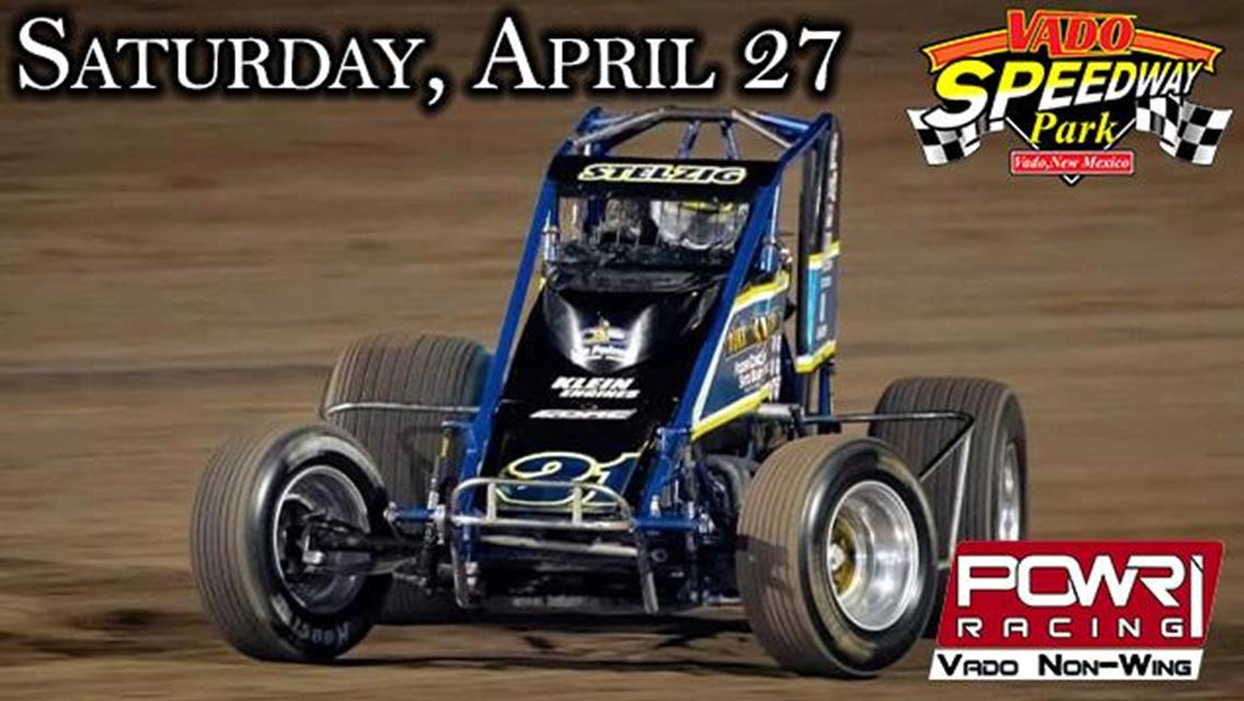 April 27th Starts Sunset Grill POWRi Vado Non-Wing Sprints 2024 Season