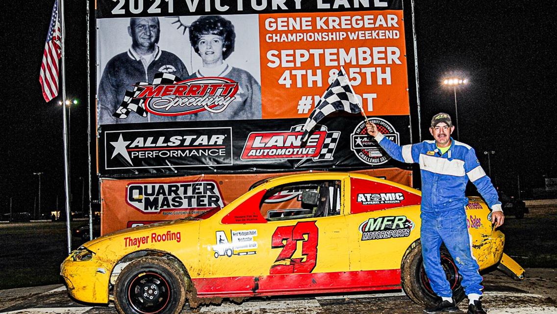 Danny Sams Wins GLSS Season Finale at Merritt Speedway