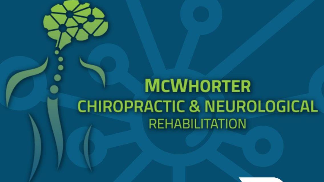 ELVIS RANKIN RACING PARTNERS WITH MCWHORTER CHIROPRACTIC &amp; NEUROLOGICAL REHABILITATION