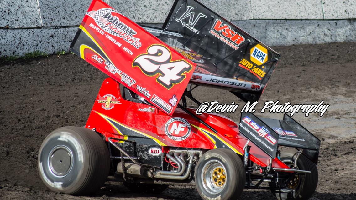 Johnson Venturing to Petaluma Saturday With Sprint Car Challenge Tour