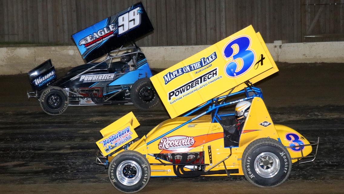 PARKS COMPANIES PRESENTS THE CRSA SPRINT CARS PLUS ALL REGULAR DIVISIONS THIS SATURDAY, JULY 29 AT FONDA
