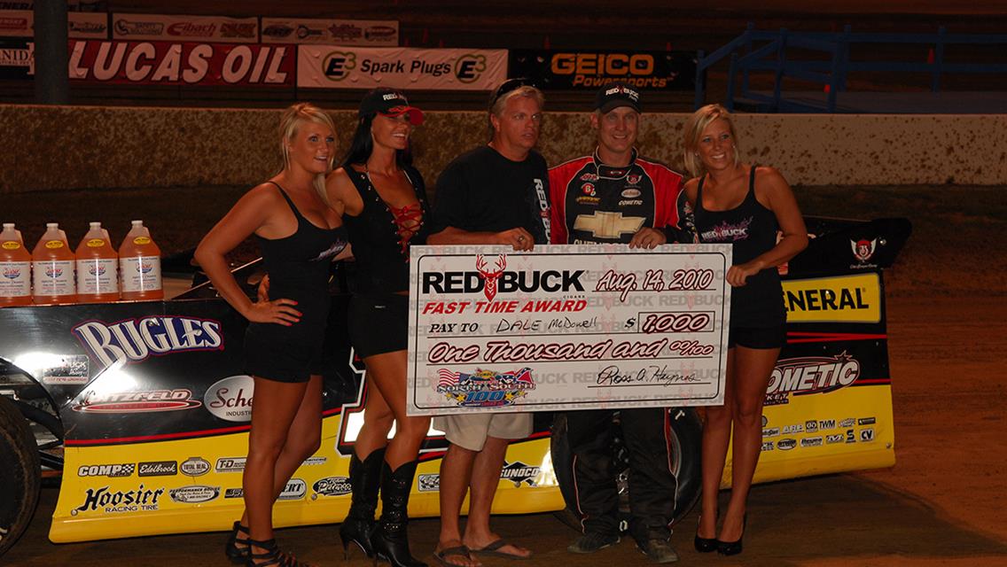 McDowell Sets Red Buck Fast Time for Sunoco Race Fuels North/South 100 Presented by Lucas Oil
