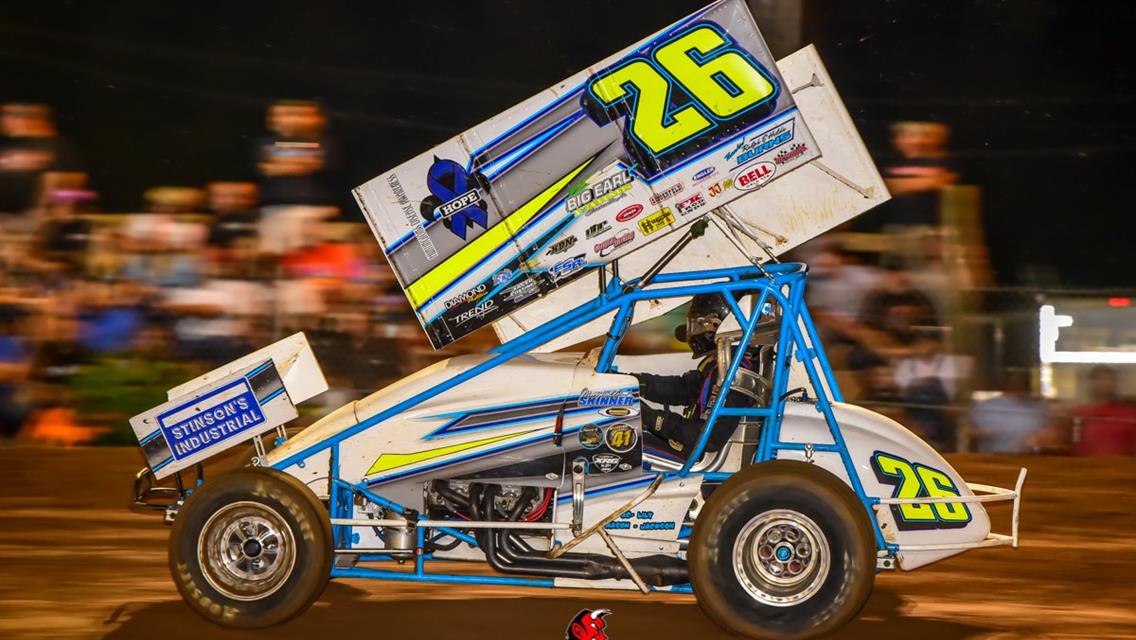 Skinner Earns Top-Five Finish at Riverside International Speedway