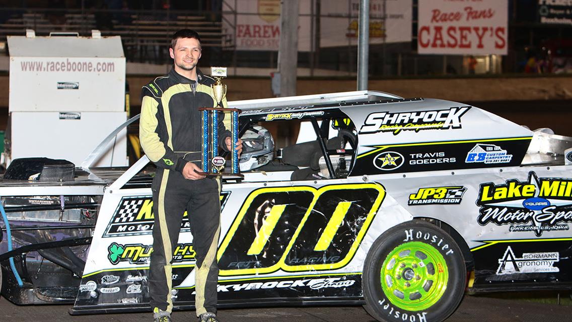 Dillard, Babb, Fett, Brown and Smith win rare Friday features at Boone