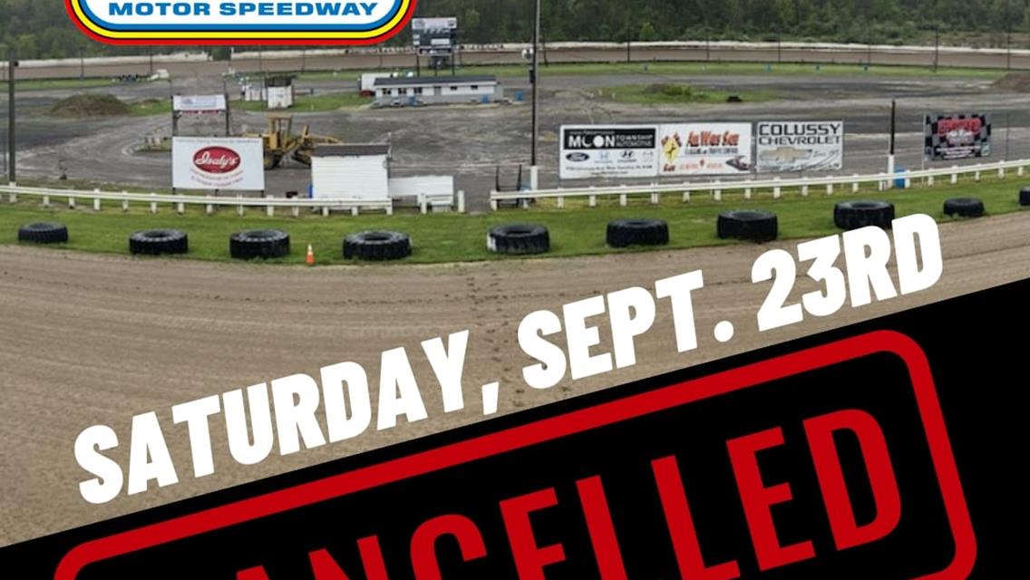 Canceled for 9.23.23