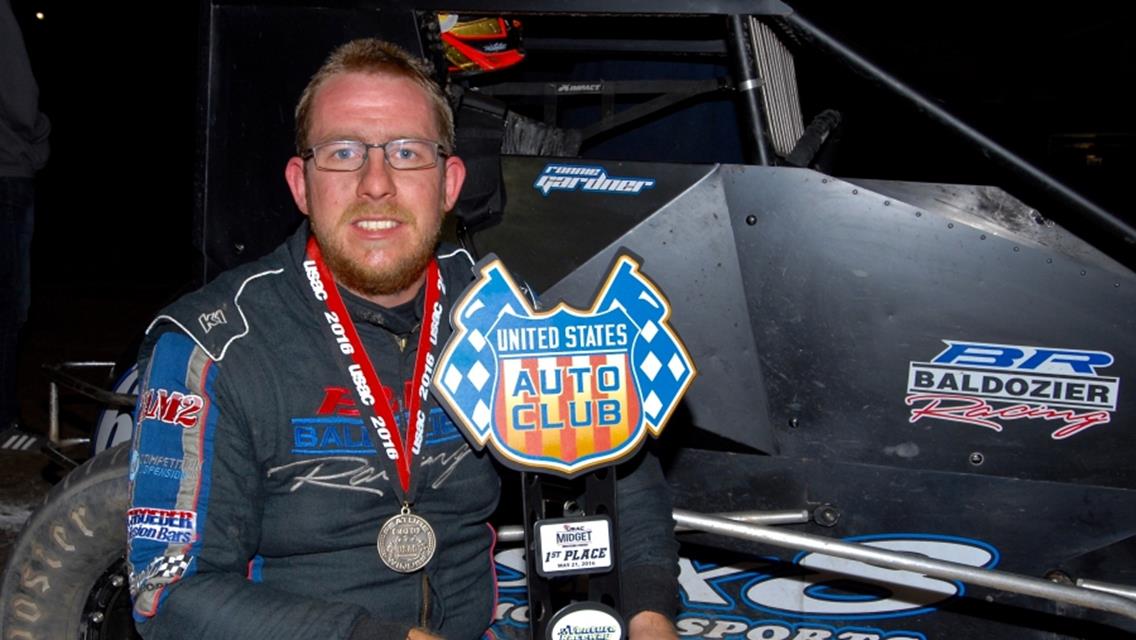 Gardner Adds Another Western Midget Win at Ventura