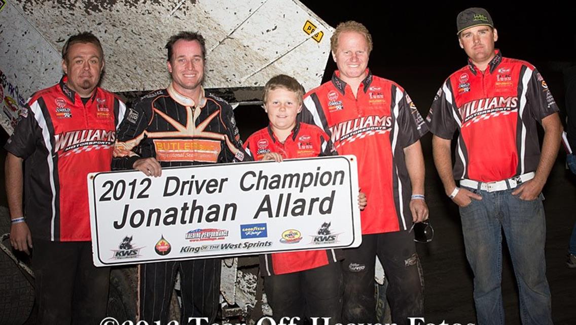 TK earns 60th Golden State KWS win/ Allard is 2012 King of the West champ