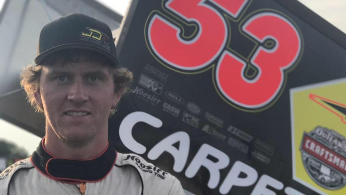 Dover Contends for Third RaceSaver IMCA Sprint Nationals Title Before Late-Race Problem