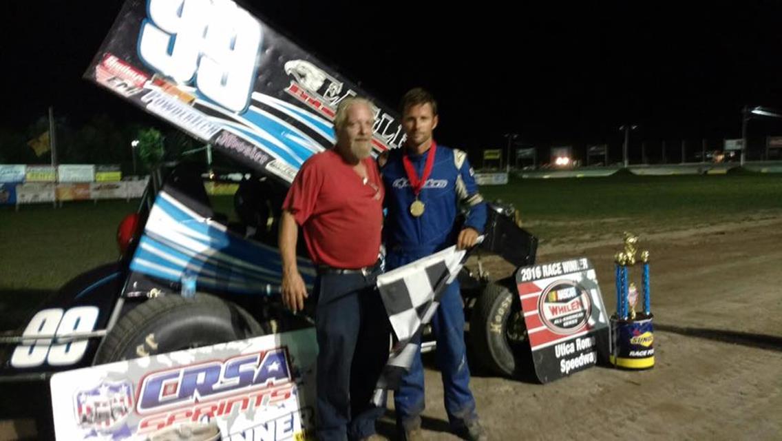 KISER TAKES THE #99 TO VICTORY LANE AT UTICA-ROME SPEEDWAY - 09/10/16