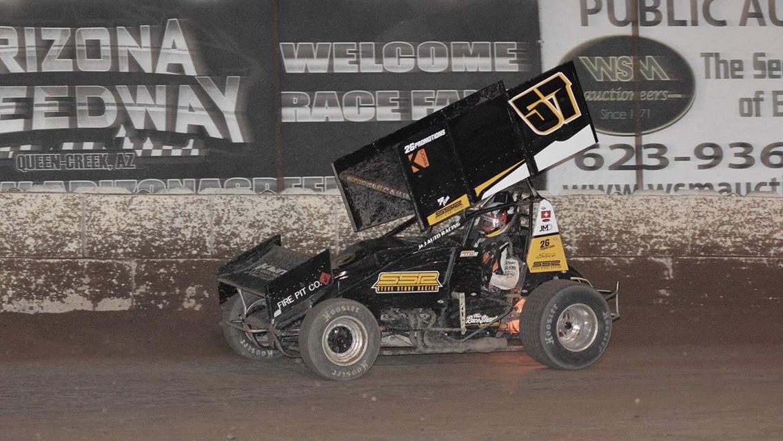 Jarrett Martin Scores ASCS Southwest Region Top-Ten at Arizona Speedway