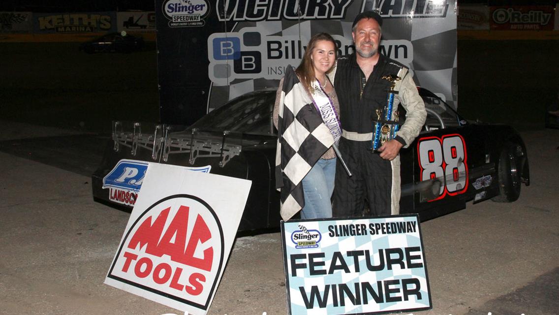 R.J. Braun Takes Round 2 of the Elite Eight Super Late Model Series in the EH Wolf and Sons Memorial Day Weekend 75