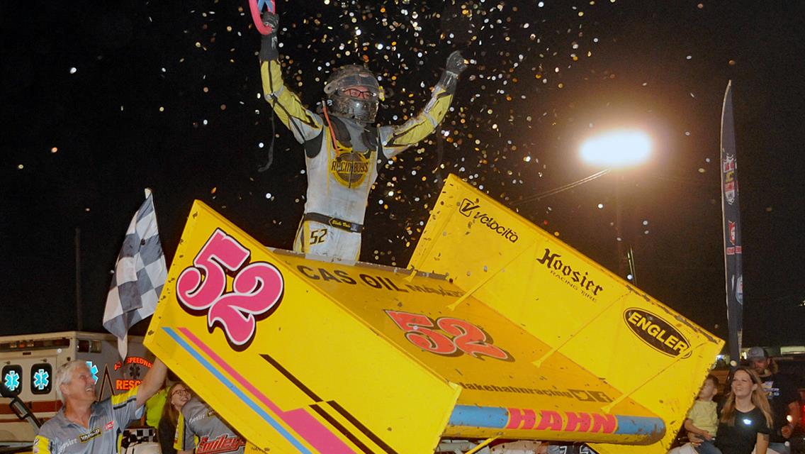 Hahn Hustles to Third Career Short Track Nationals Triumph at I-30 Speedway!