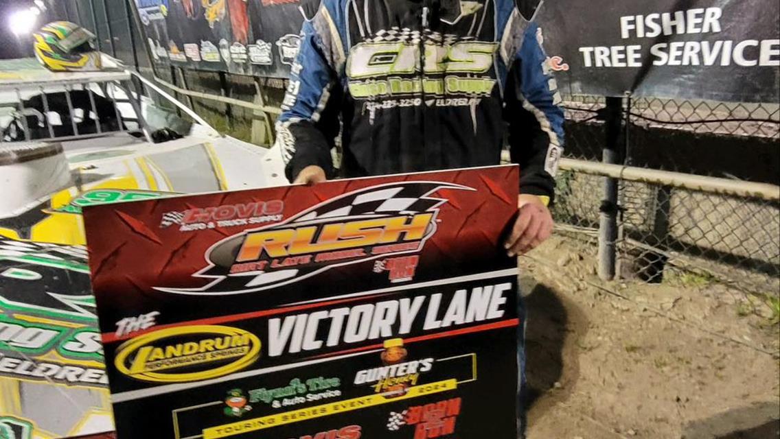 JEREMY WONDERLING WINS “GARY MONTGOMERY MEMORIAL” FOR 3RD TIME IN 5 YEARS TOPPING AN OUTLAW SPEEDWAY RECORD 33 HOVIS RUSH LATE MODELS FOR THE FLYNN’S