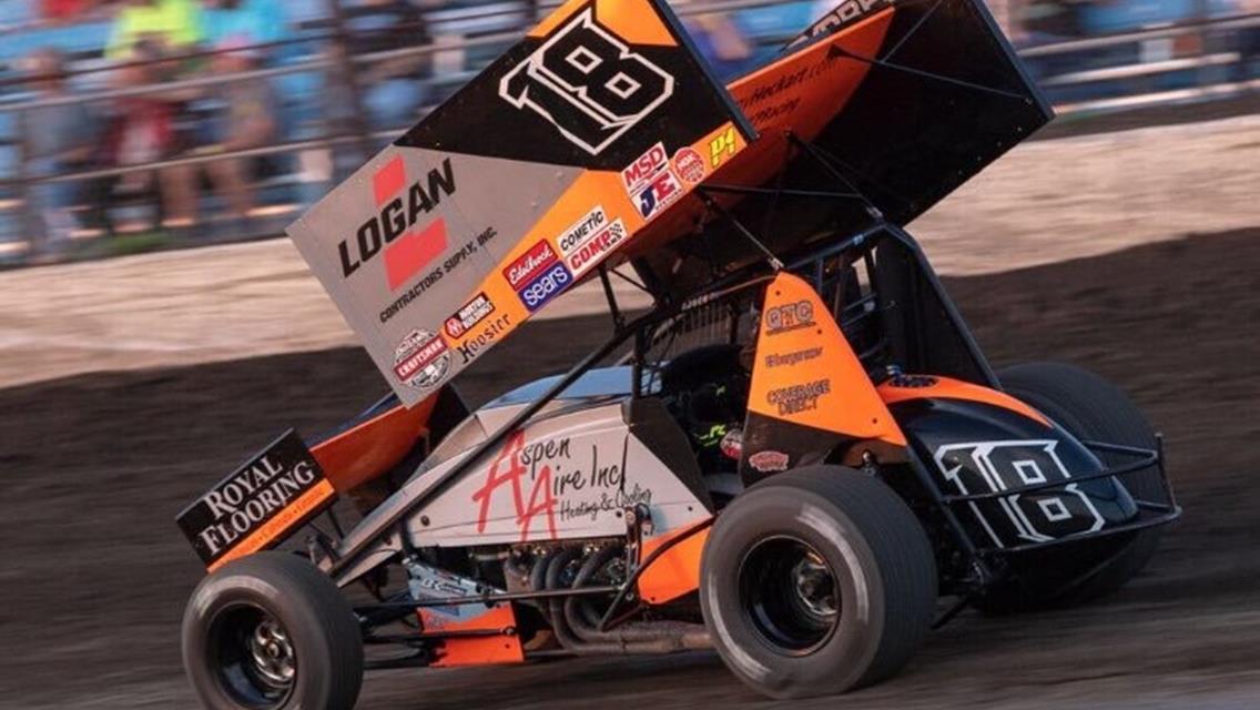 Ian Madsen Pockets World of Outlaws Top-10 at Lake Ozark