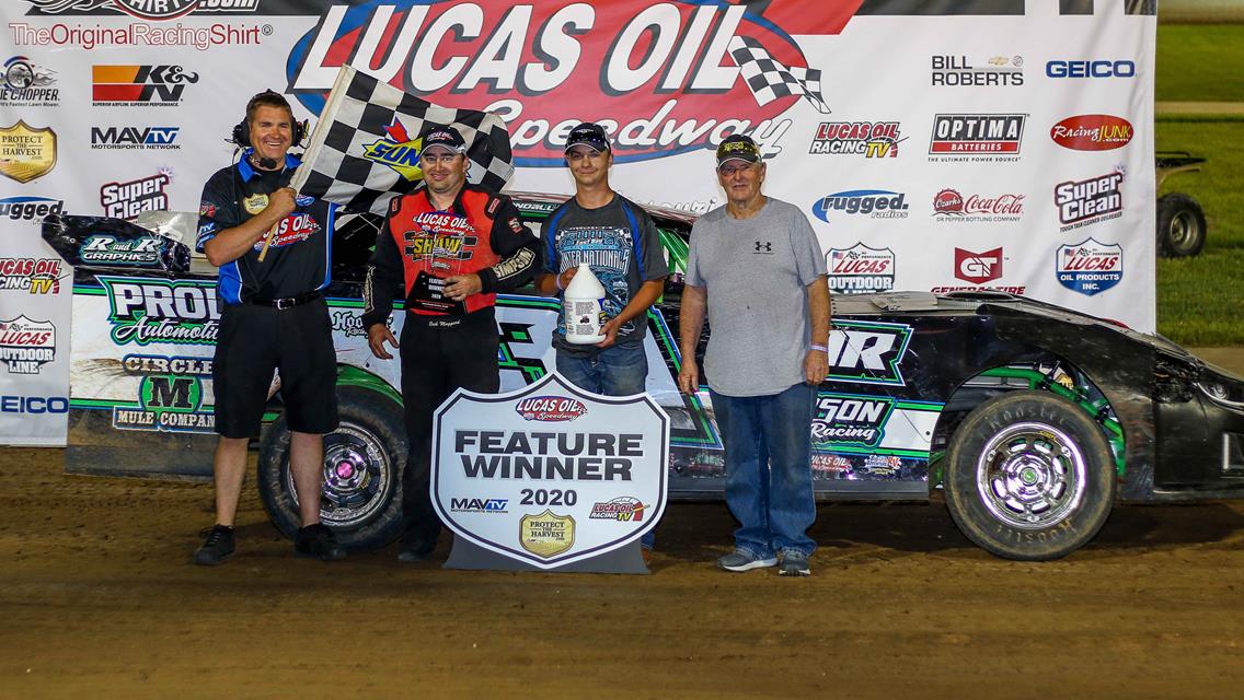 Maggard wins Lucas Oil Speedway Street Stocks headliner as Heydenreich captures Modified thriller; Morton, Shute also win