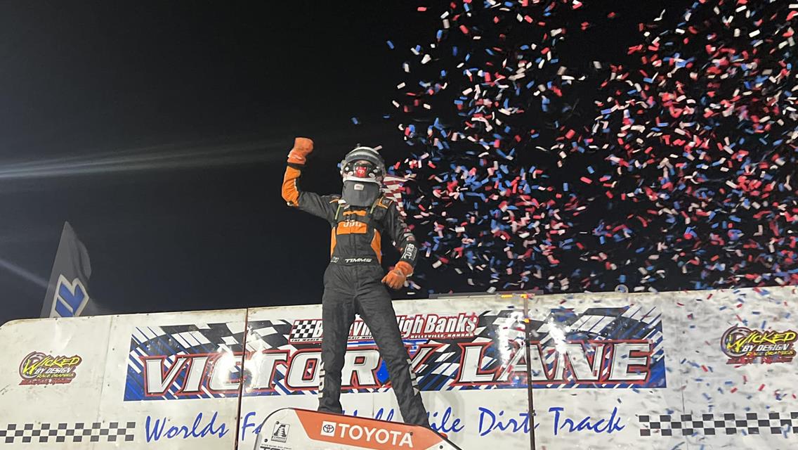 Belleville High Banks (Belleville, KS) – NOS Energy Drink National Midget Series – May 19th-20th, 2023.