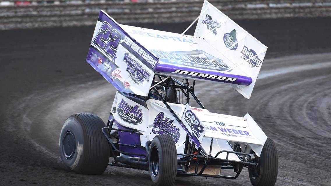 Kaleb Johnson Produces Successful Rookie Season in 360 Sprint Cars