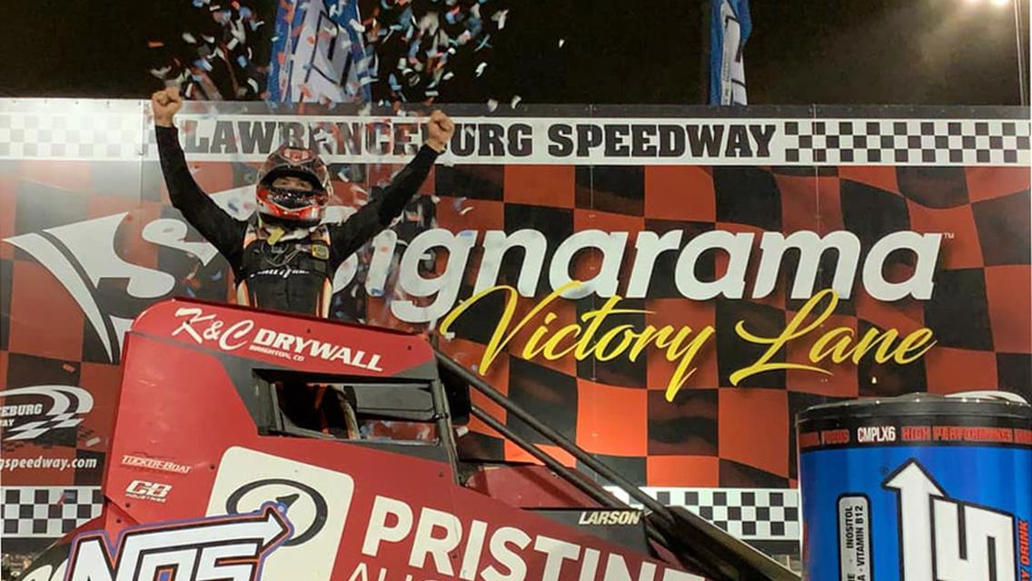 Larson back on top on IMR at Lawrenceburg