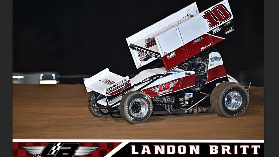 Britt Battles at Talladega Short Track
