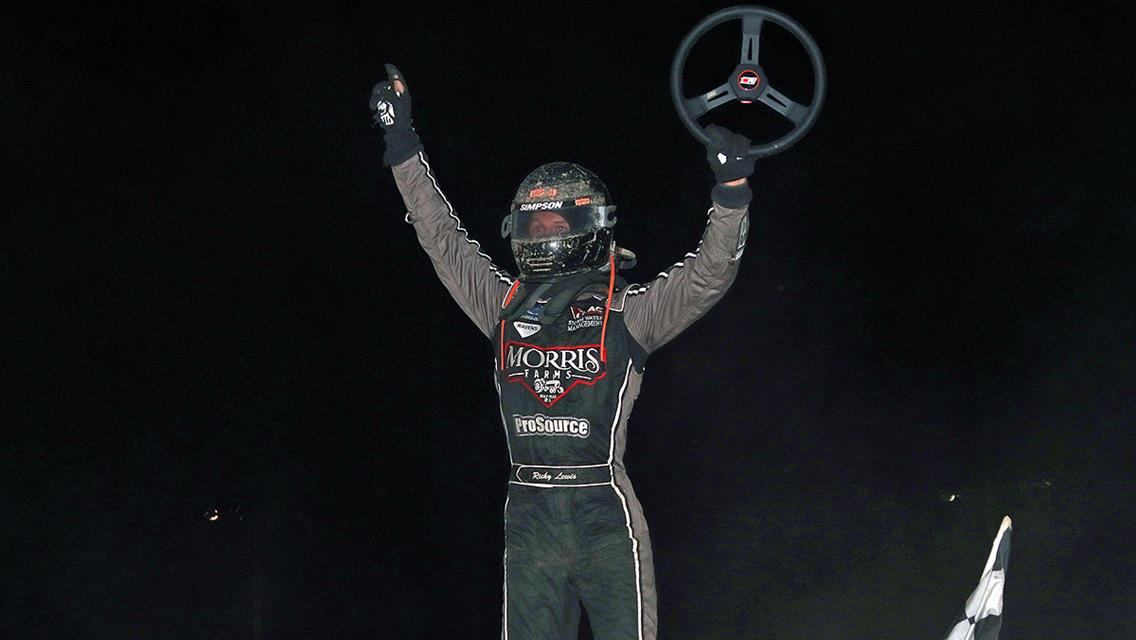 Lewis Charges from 10th to Win GLTS Feature at Crystal
