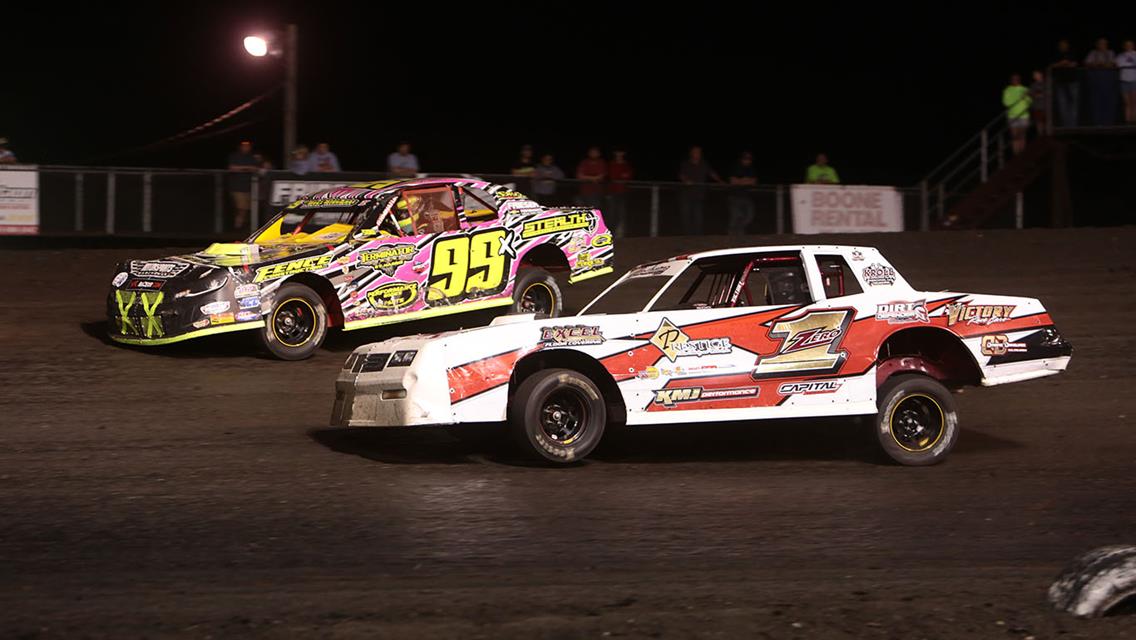 Boone Dodges Rain and Five New Drivers go to Victory Lane
