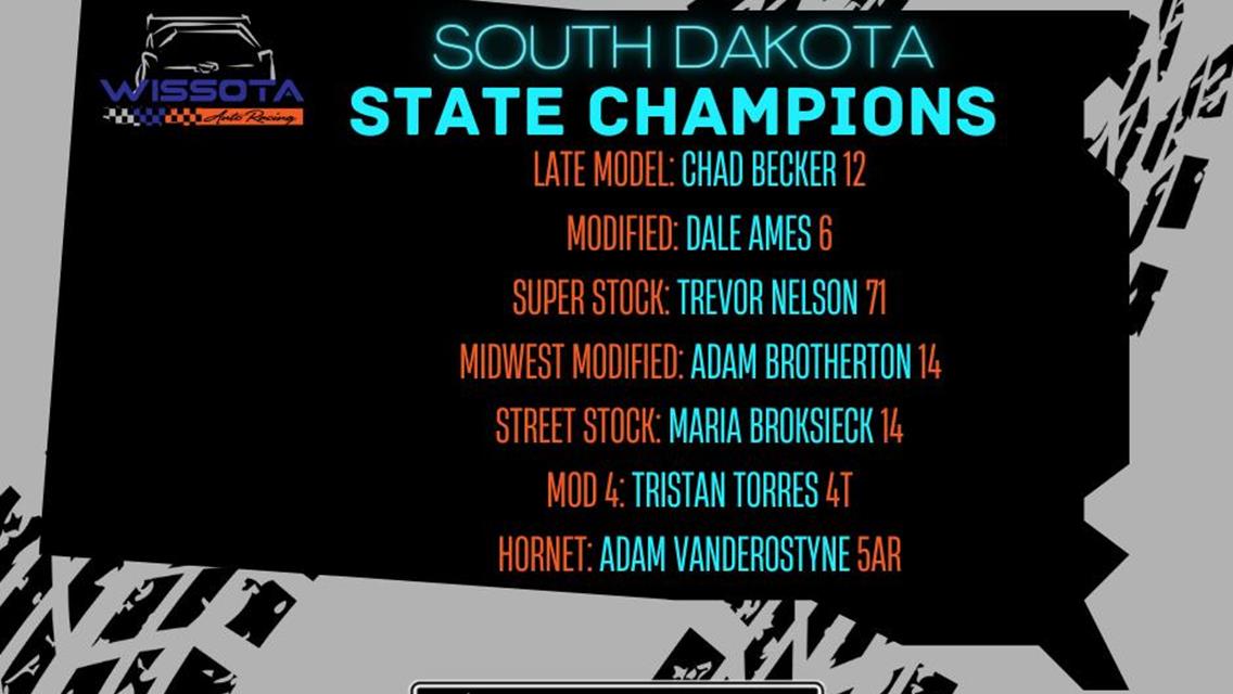 WISSOTA CROWNS ALLSTAR PERFORMANCE STATE CHAMPIONS