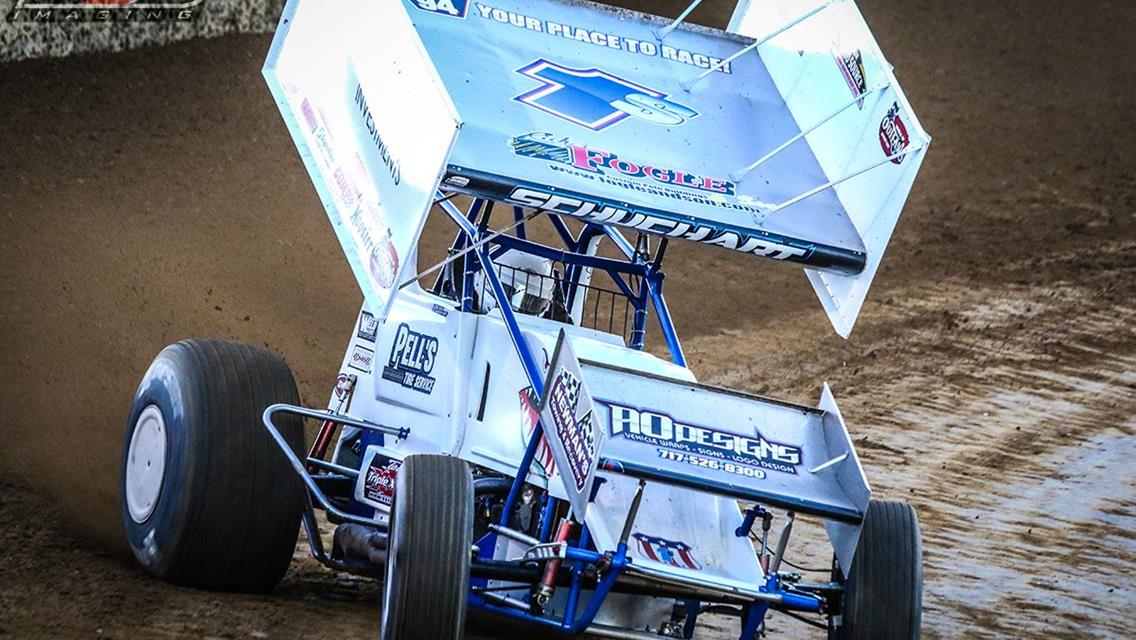 Schuchart Holds Off Schatz to Score First Career National Sprint League and World of Outlaws Win at Cedar Lake Speedway