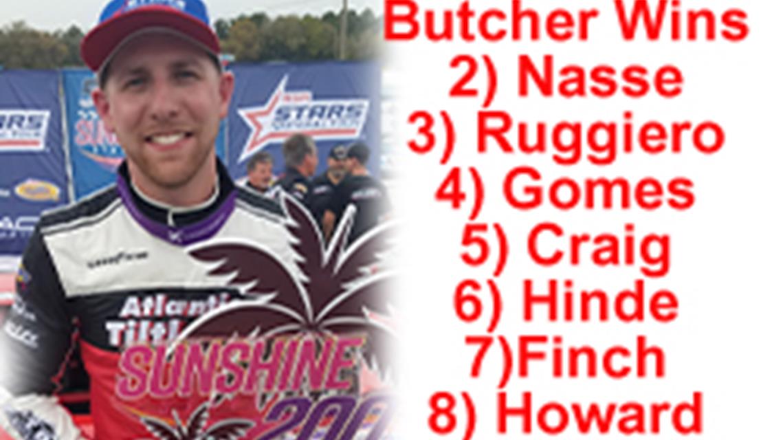 ASA 200 Winner Cole Butcher from Canada