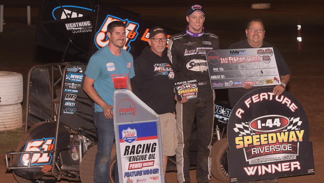 Joe B Miller Grabs 44th Career POWRi Micro Win