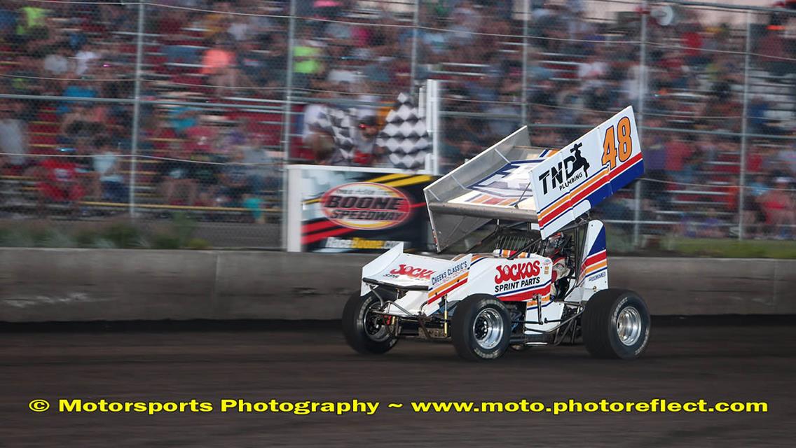 Tyler Thompson takes Hawkeye Challenge, as Thornton, Bouzek, Reimers, Knutson, and Stensland take feature wins