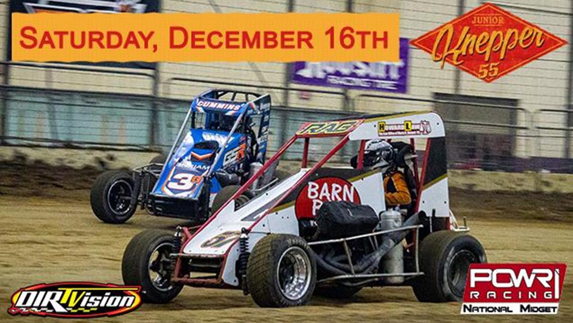 Entries Open as POWRi Readies for December 16th Junior Knepper 55 at DuQuoin